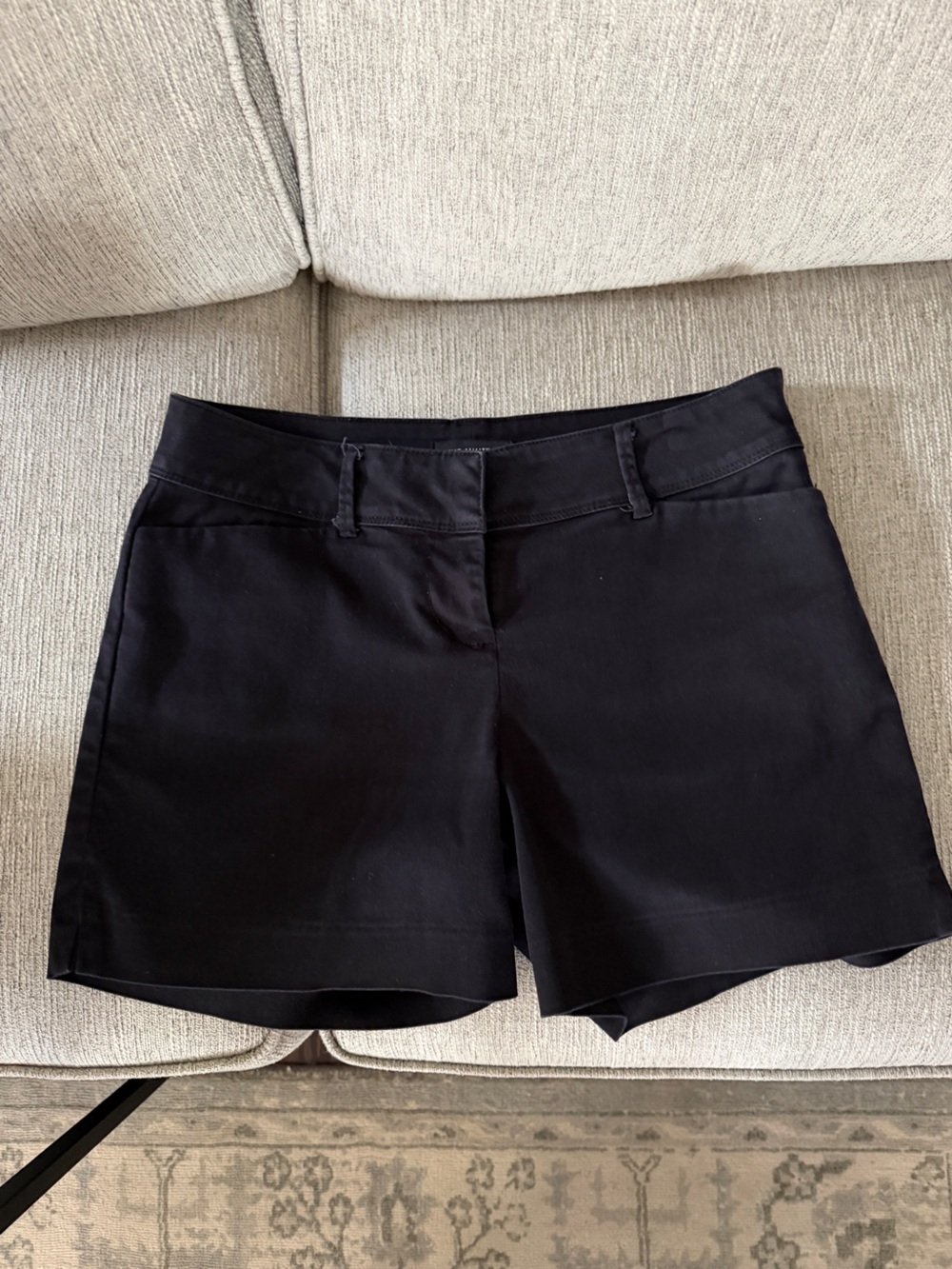 The Limited Black Tailored Bermuda Shorts